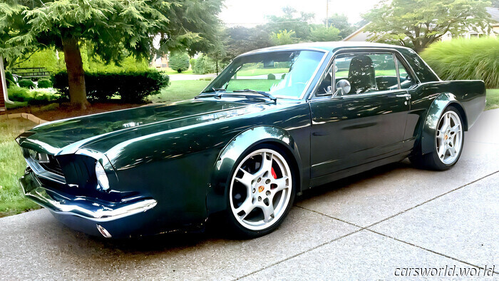 El Mustang más extraño que jamás verás es en realidad un Porsche 911 | Carscoops